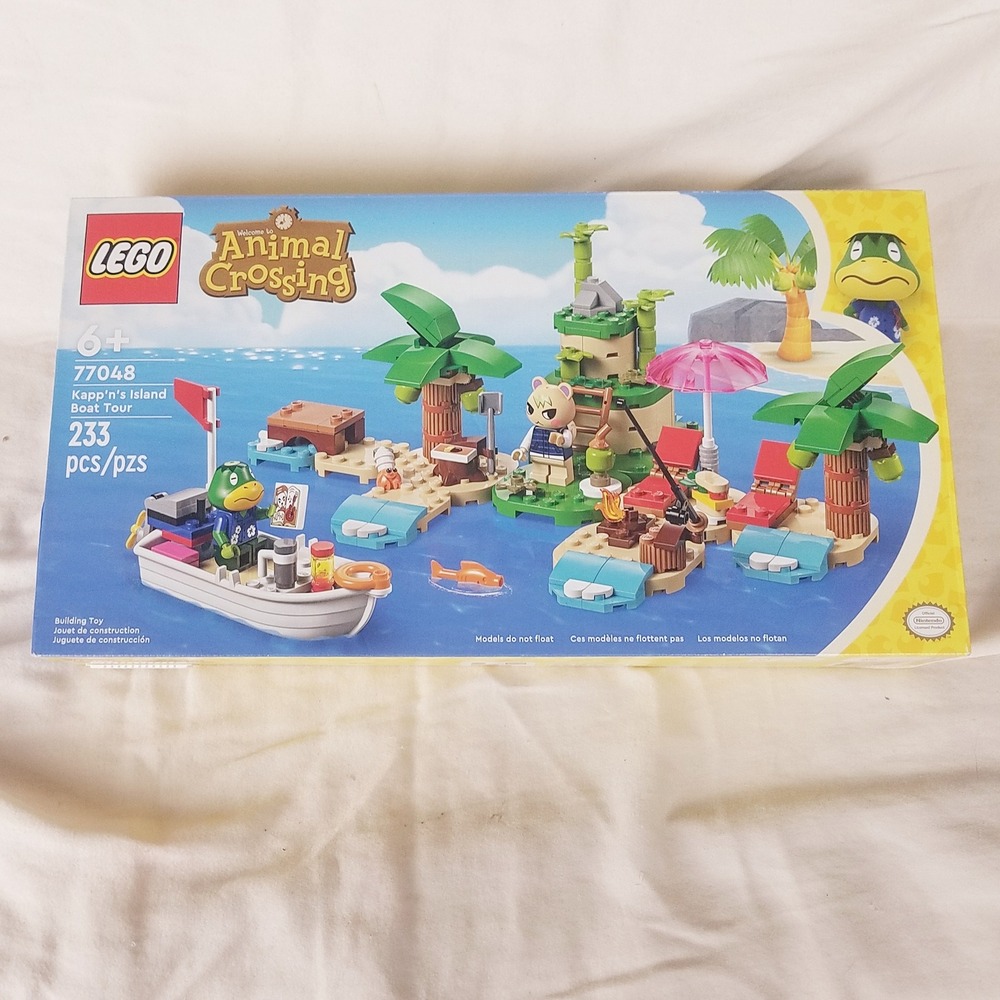 LEGO Animal Crossing 77048 Kapp'n's Island Boat Tour 233pc New Sealed Set